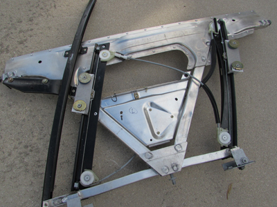 Audi TT Mk1 8N Door Frame w/ Window Regulator, Left 8N08374612